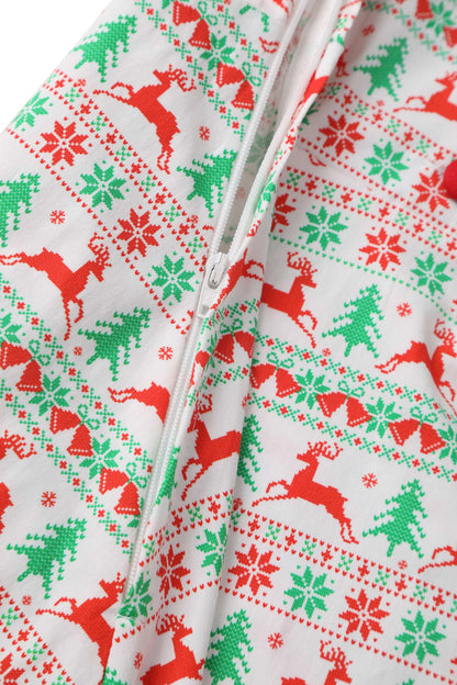 Mabel Christmas Reindeer Shirt Dress