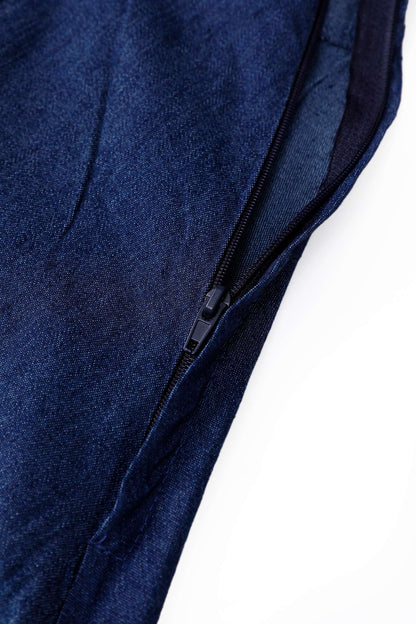 Mabel Denim Midi Shirt Dress