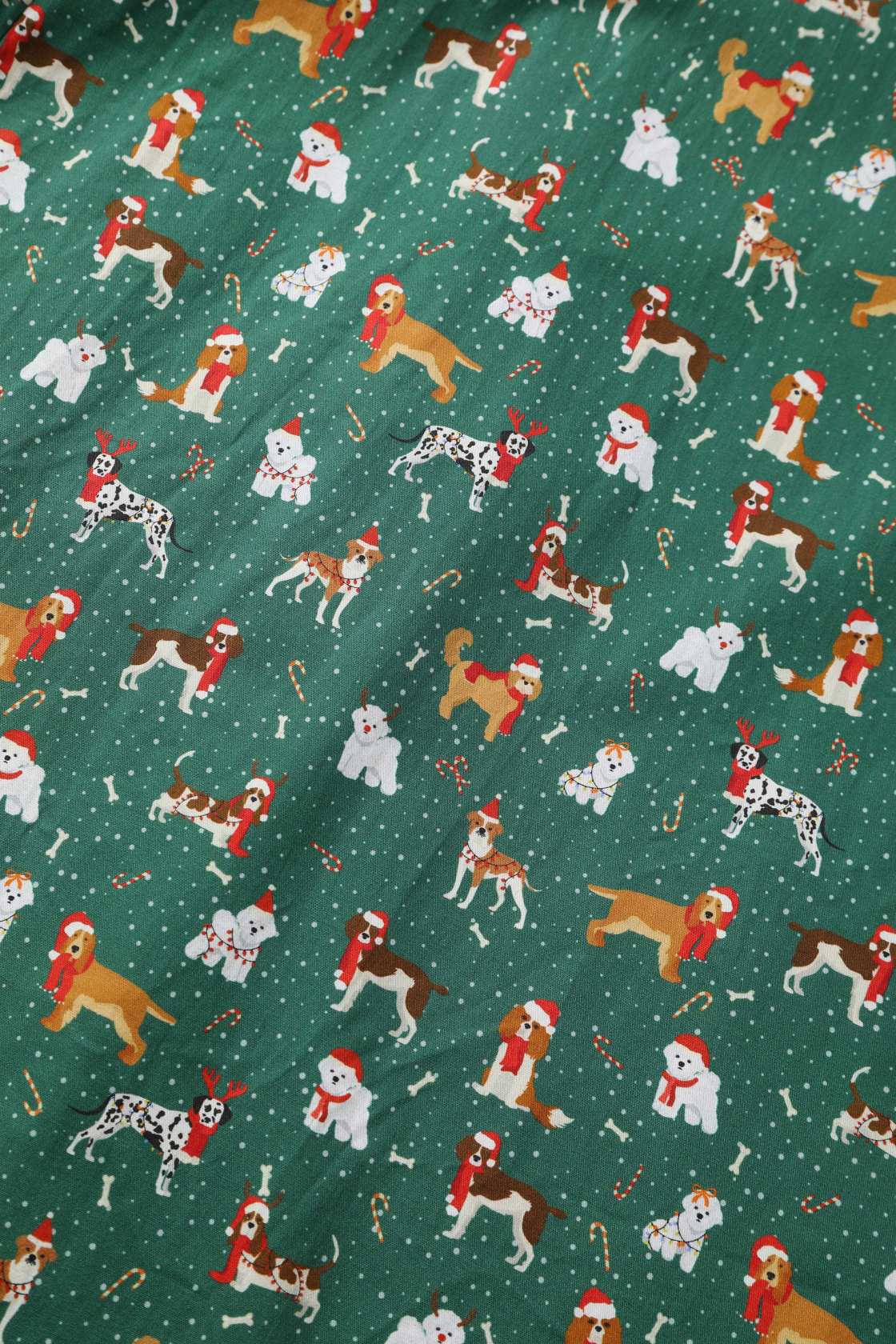 Mabel Dog At Christmas Shirt Dress
