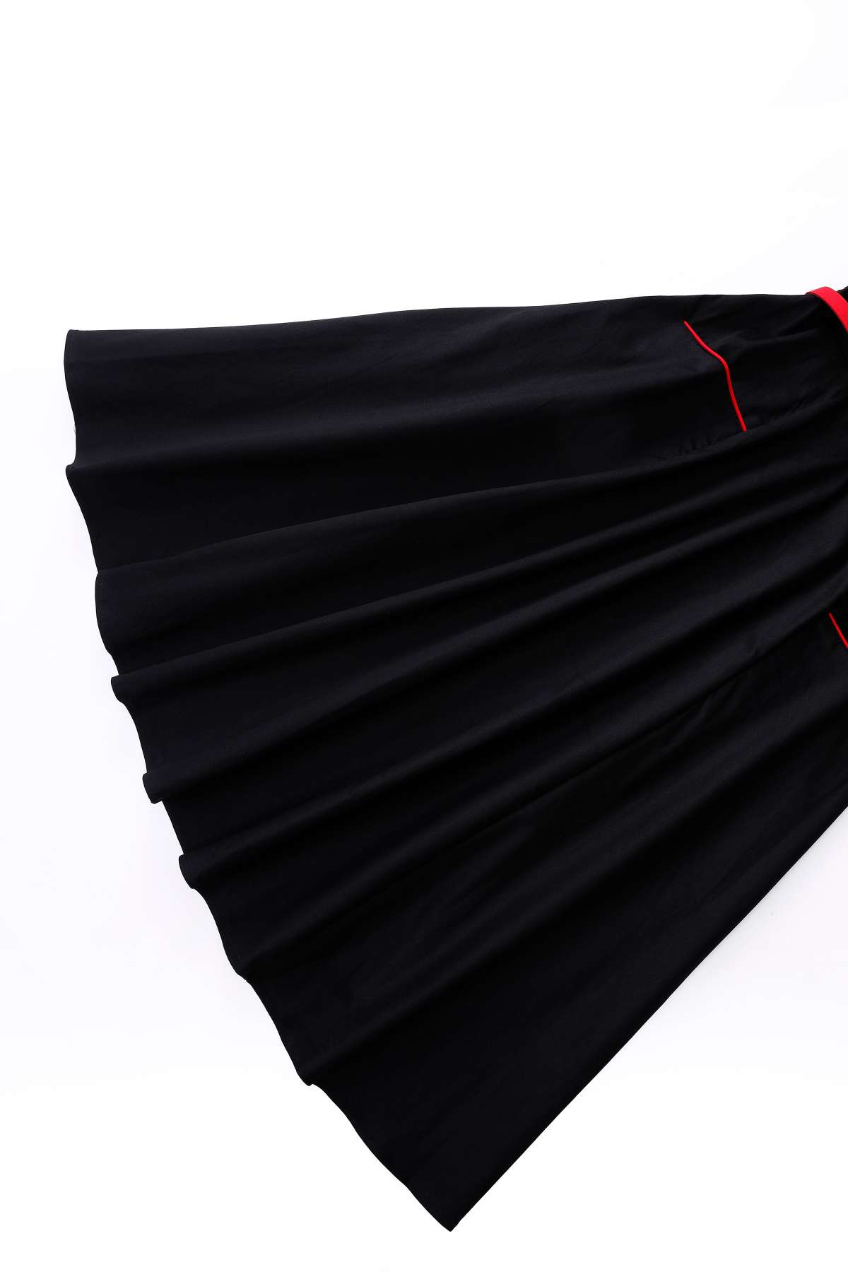 Mabel Rockabilly Midi Shirt Dress With Cherry Embroidery