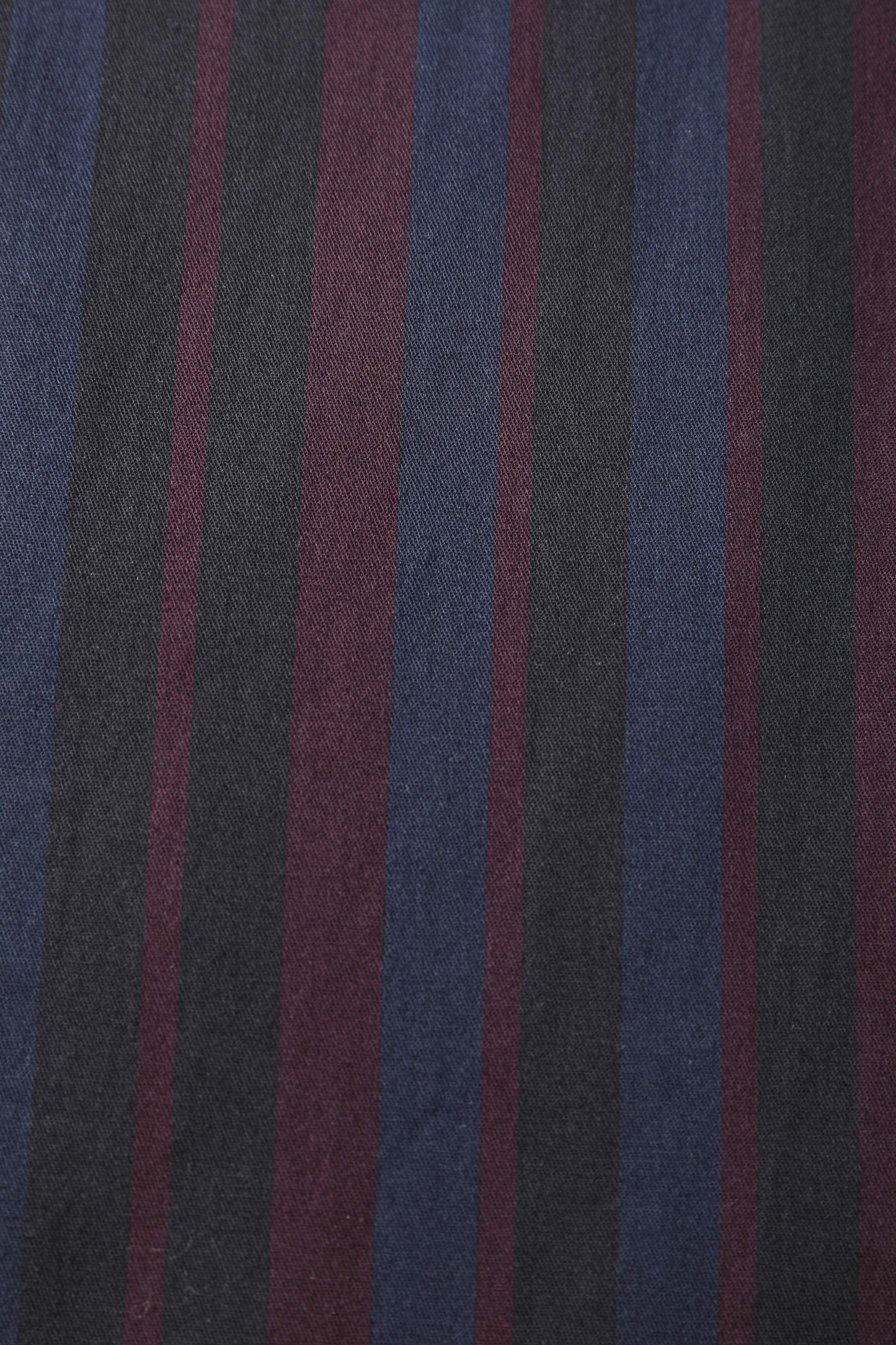 Mabel Rockabilly Striped Shirt Dress In Navy Blue