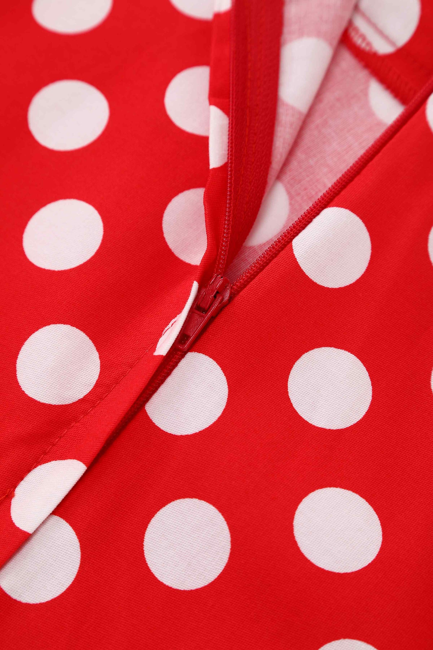 Maisie Red Polka Dot Full Circle Midi Skirt
