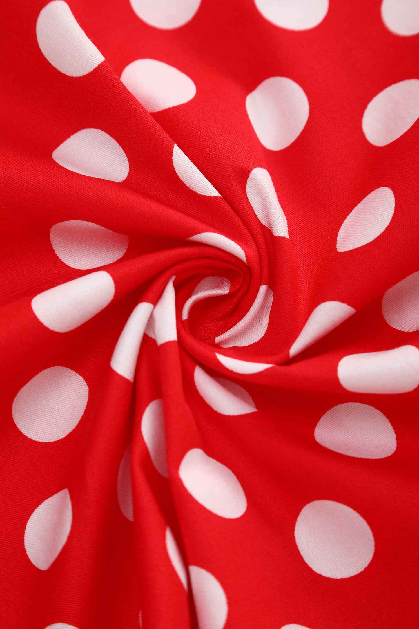 Maisie Red Polka Dot Full Circle Midi Skirt