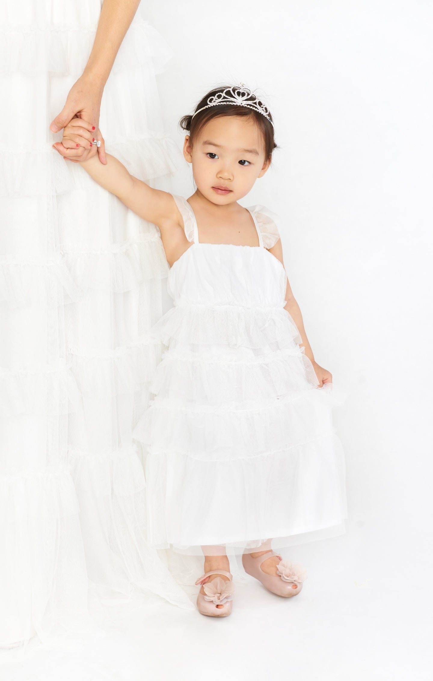 Little Fairytale Dress ~ White Tulle