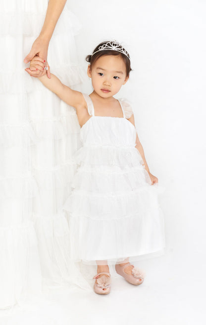 Little Fairytale Dress ~ White Tulle