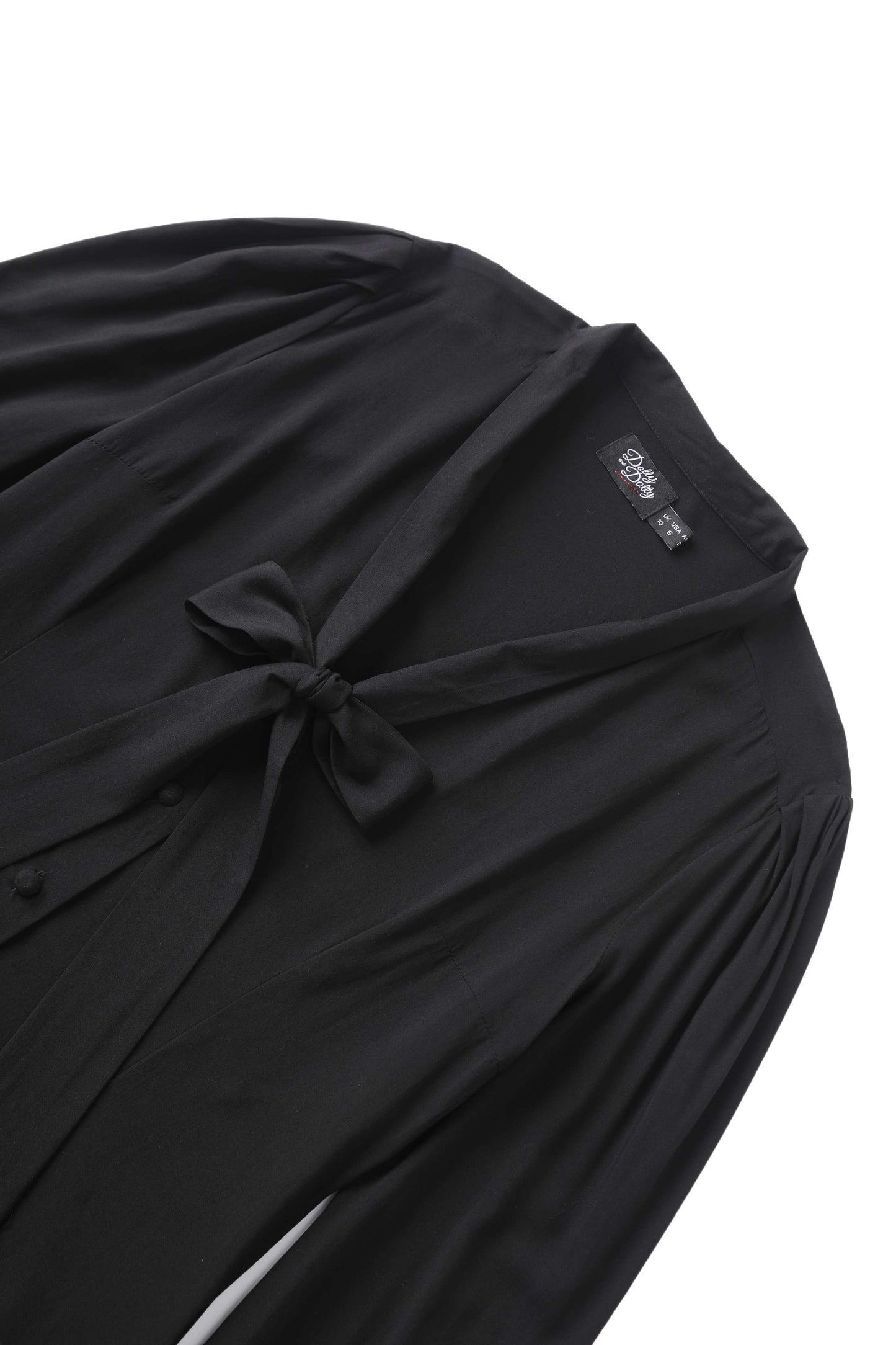 Margaret Long Sleeved Blouse In Black