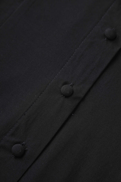 Margaret Long Sleeved Blouse In Black