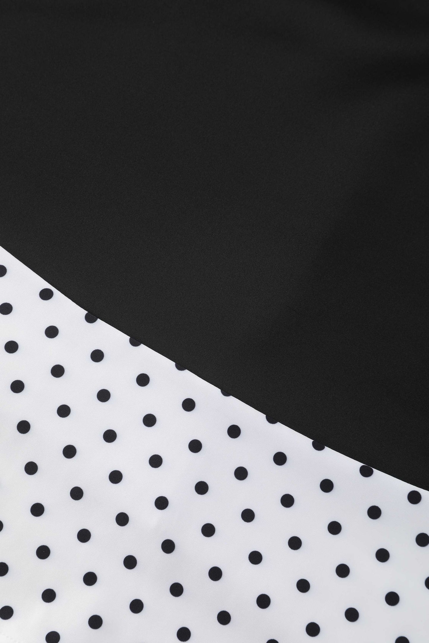 Maria Black Circle Dress With Polka Dots