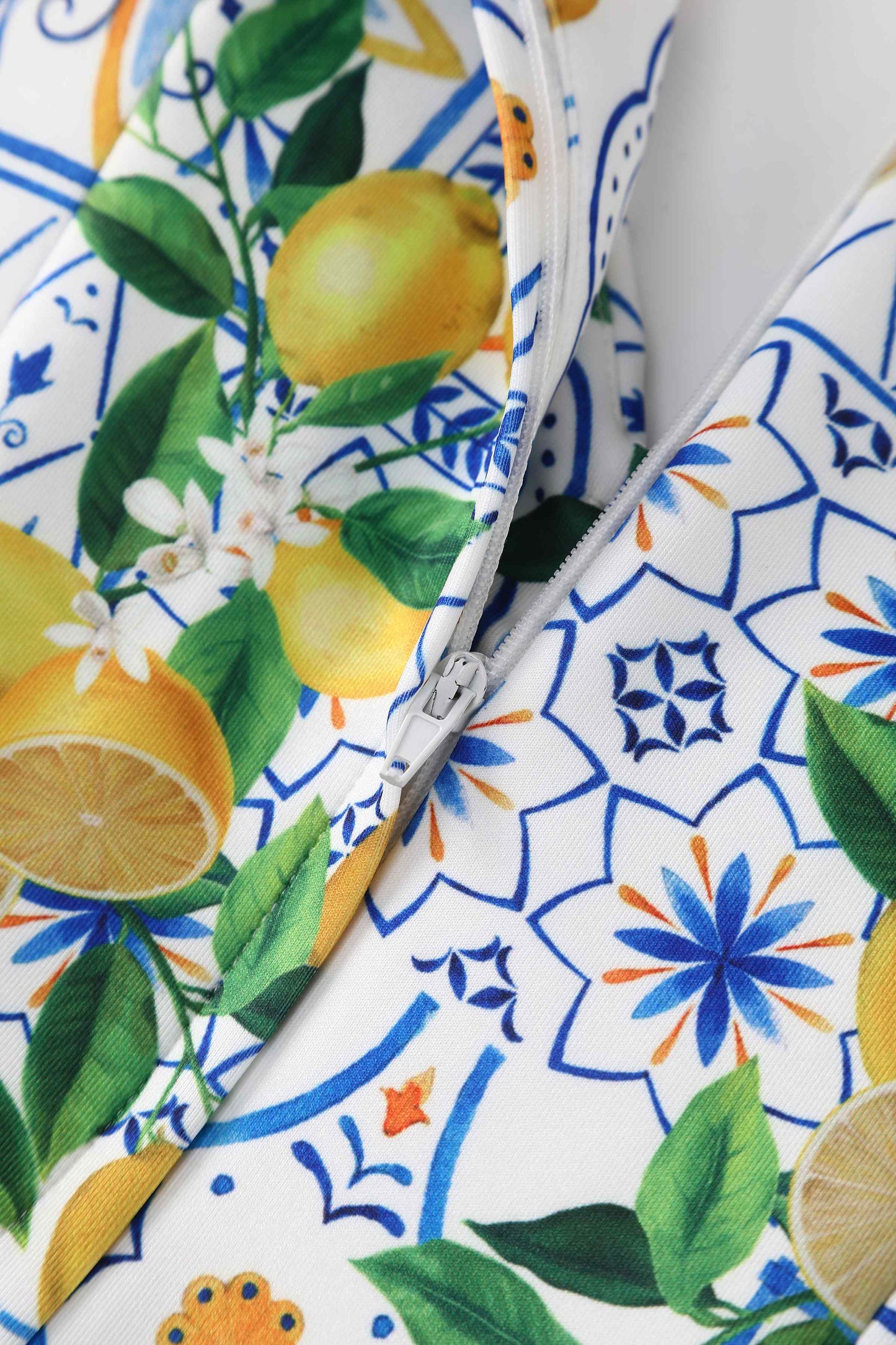 Lily Mediterranean Lemon Off Shoulder Dress