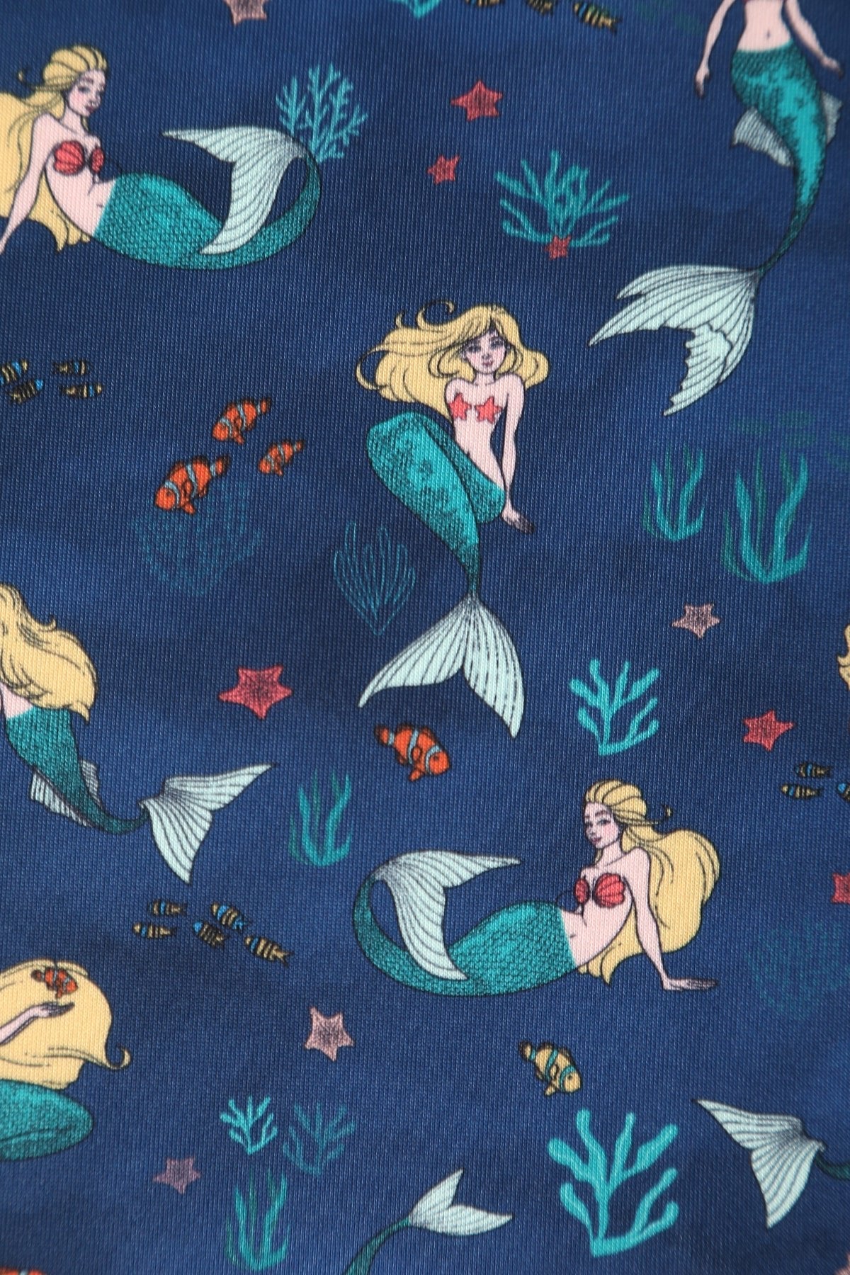 Amanda Mermaid Dark Blue Flared Dress