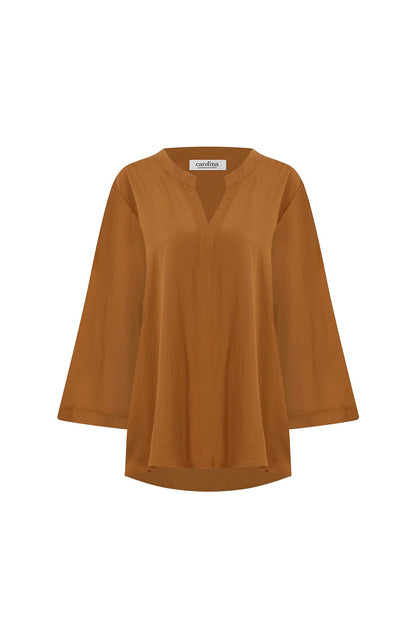 Monique Top Terracotta