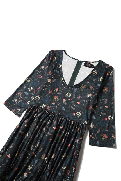 Billie Mystical Forest Print Dress