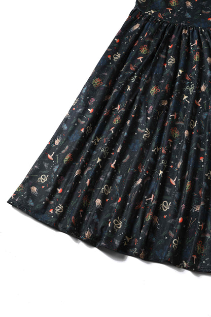 Billie Mystical Forest Print Dress