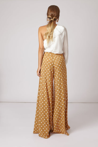 Pantalon Lyn Lunares Mostaza/B · Iconics ·