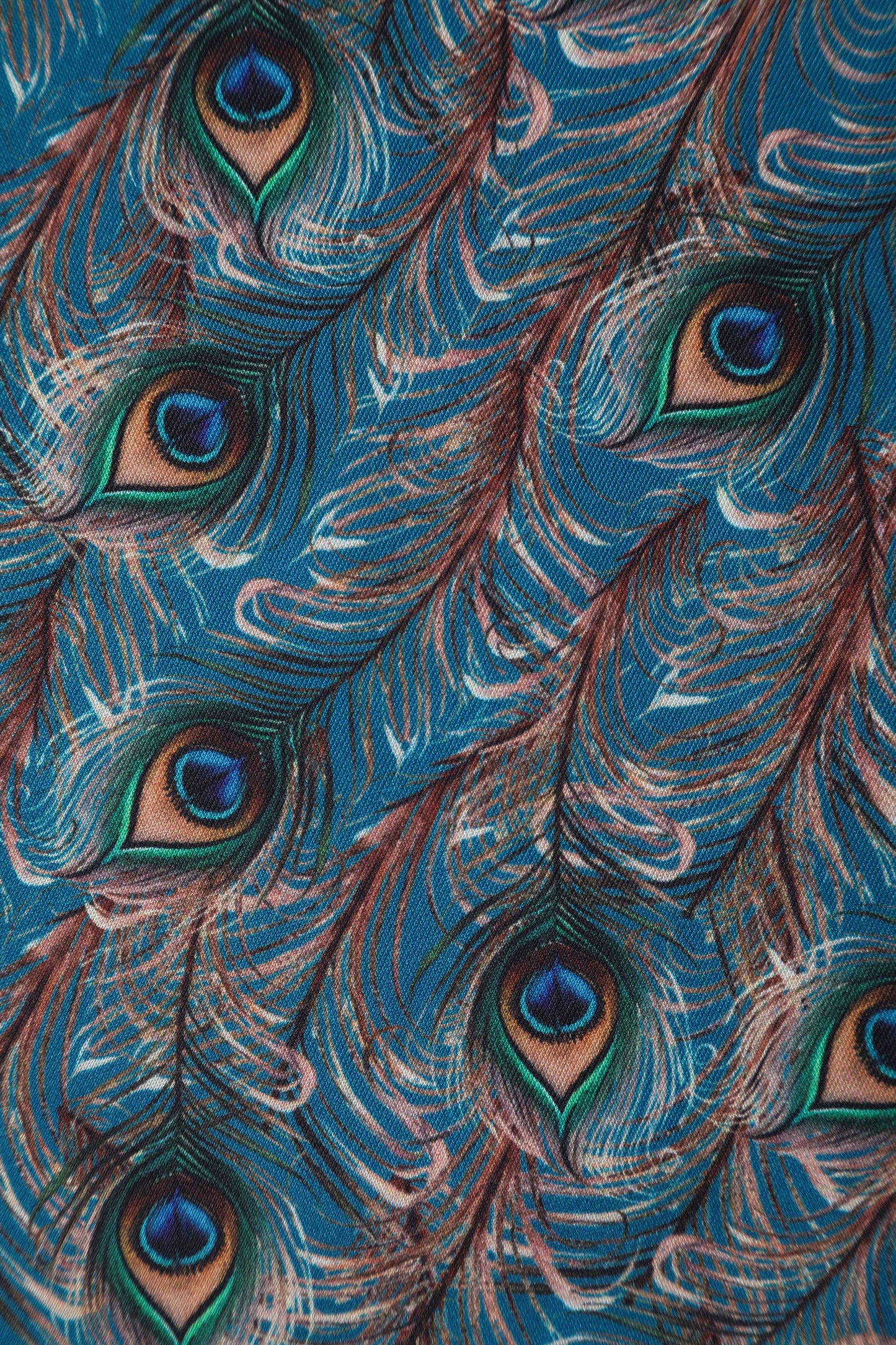 Darlene Peacock Feather Swing Dress