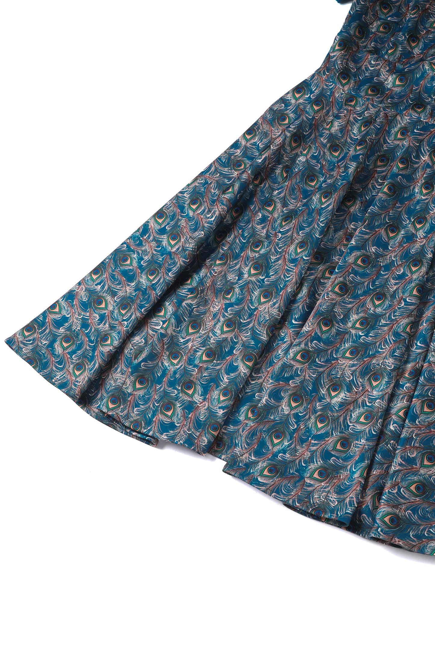 Darlene Peacock Feather Swing Dress