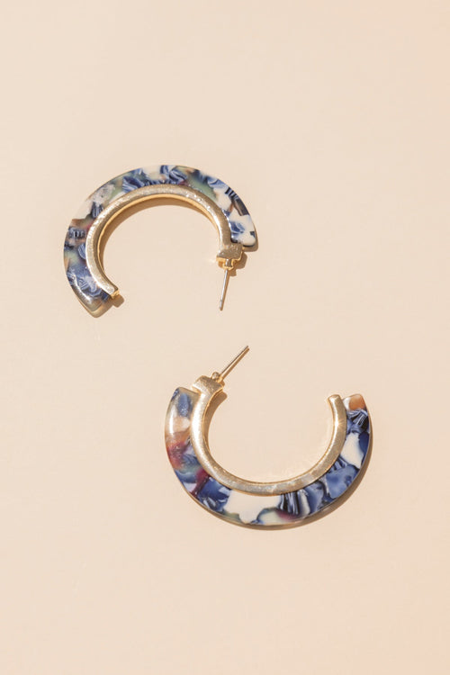 Pendientes Bree Blue · Hamptons ·