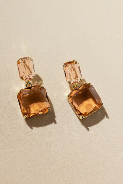 Pendientes Classic Brandy · Wisteria ·
