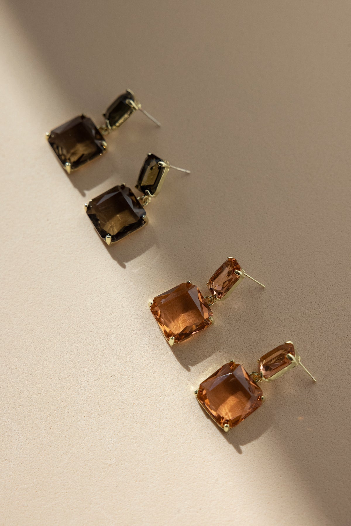 Pendientes Classic Brandy · Wisteria ·