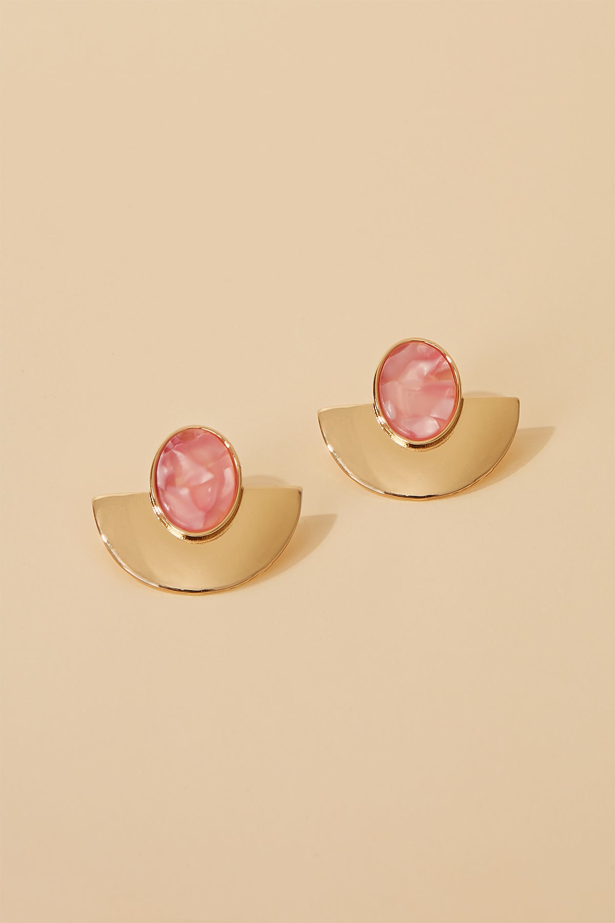 Pendientes Darla Rosa · Flora ·
