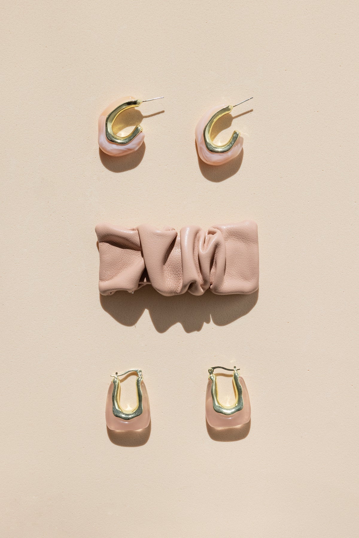Pendientes Glossy Diana Pink · Wisteria ·