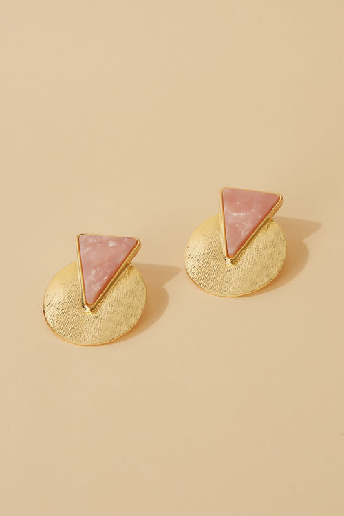Pendientes Sofi Rosa · Flora ·