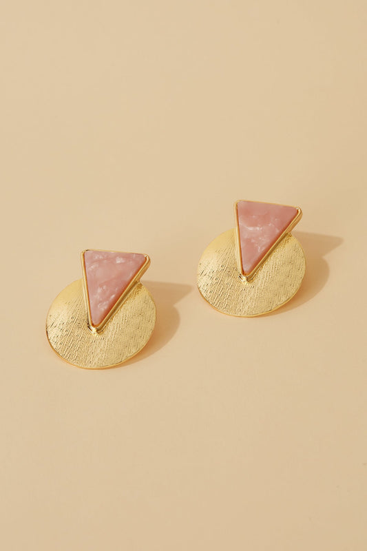 Pendientes Sofi Rosa · Flora ·