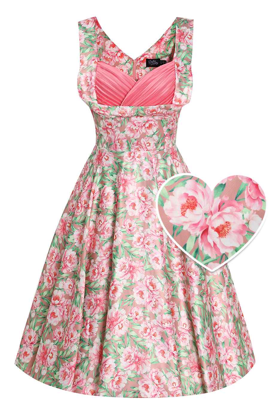 Grace Pink Floral Circle Dress