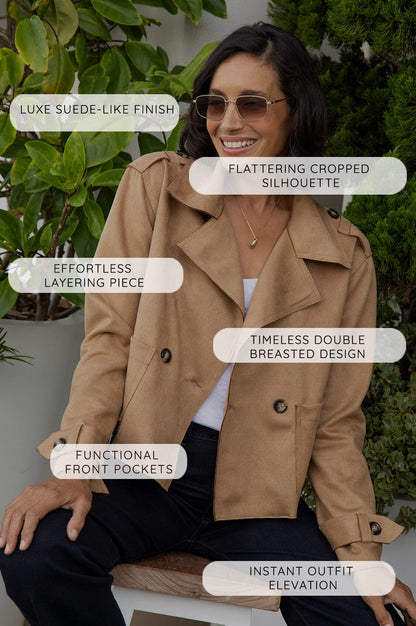 Piper Jacket Olive With Pocket