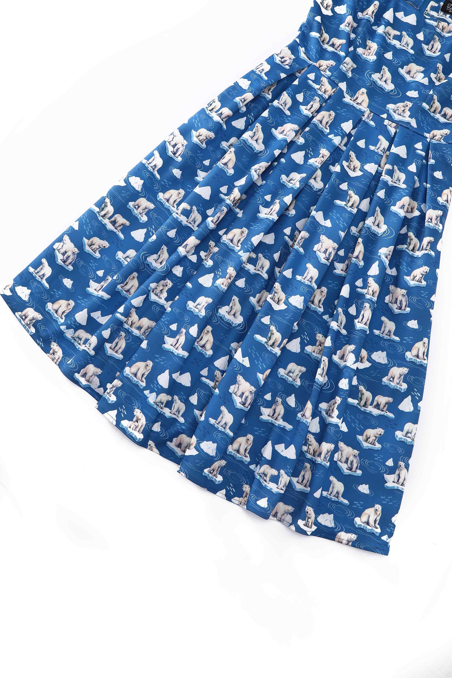 Amanda Polar Bear Flared Dress