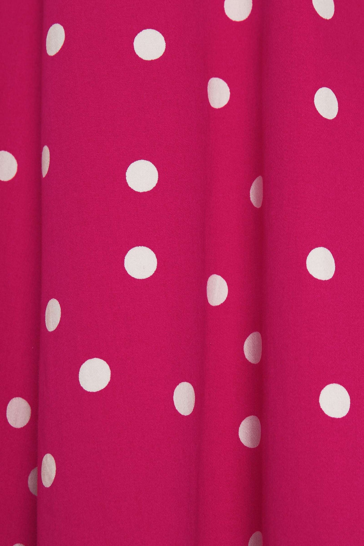 Claudia Hot Pink Polka Dot Dress