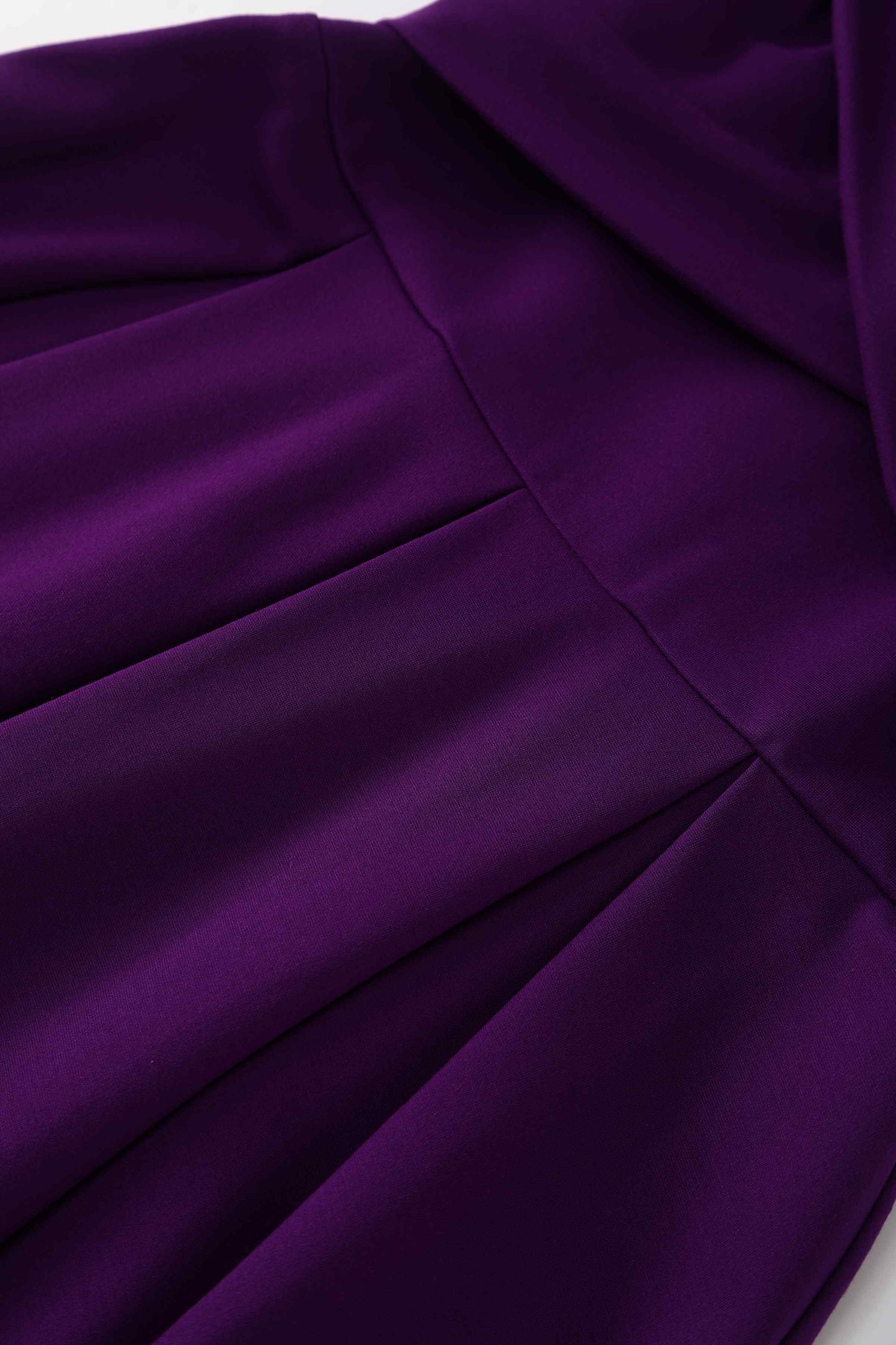 Beverly Purple Off Shoulder Dress