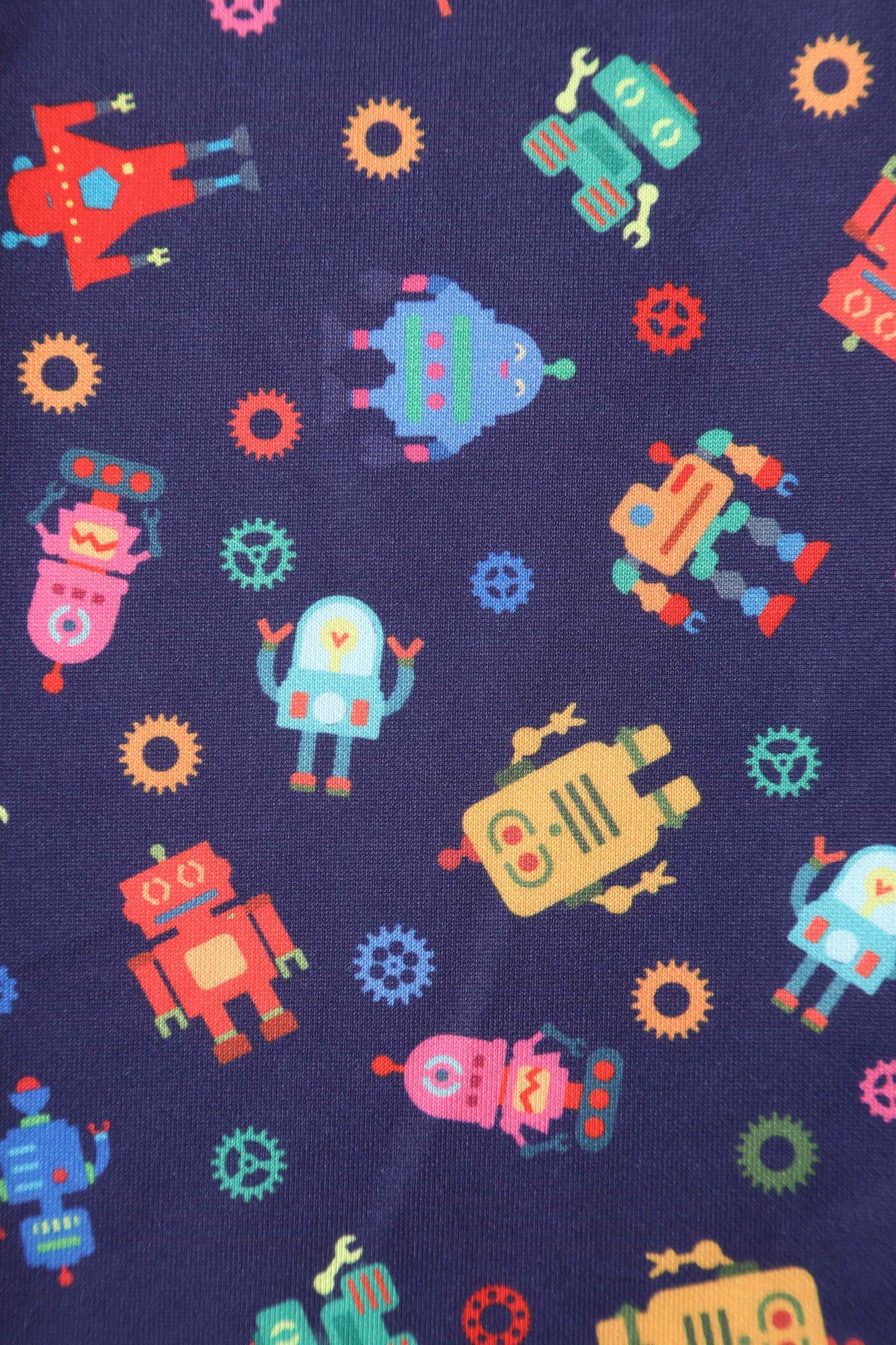 Amanda Purple Robot Swing Dress