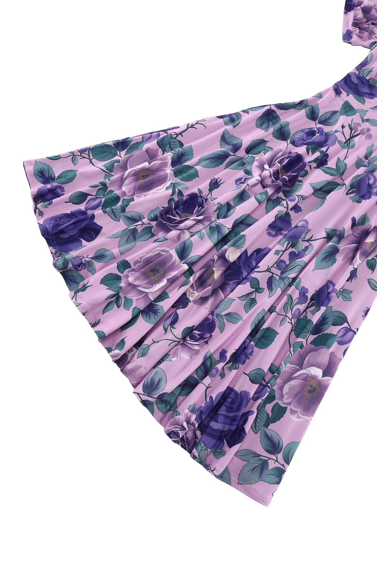 Julia Purple Rose Midi Dress