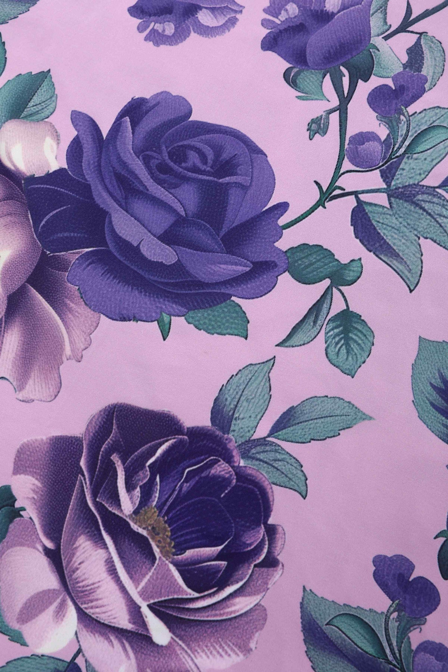 Julia Purple Rose Midi Dress