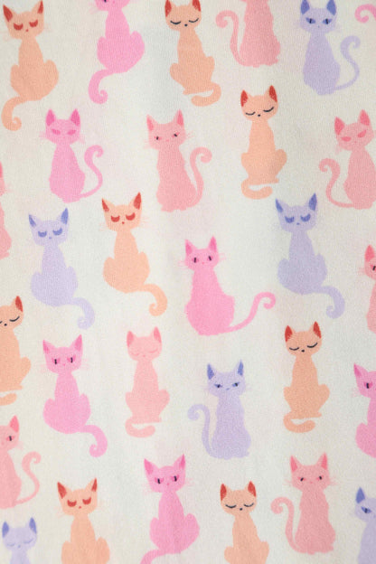 Matilda Rainbow Cat Wrap Dress