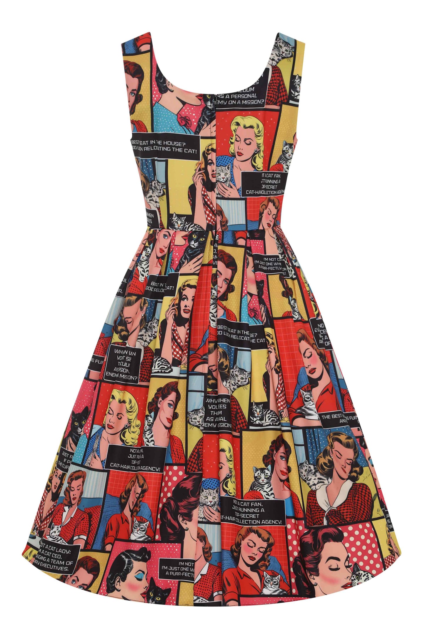 Amanda Cat Lover Comic Dress