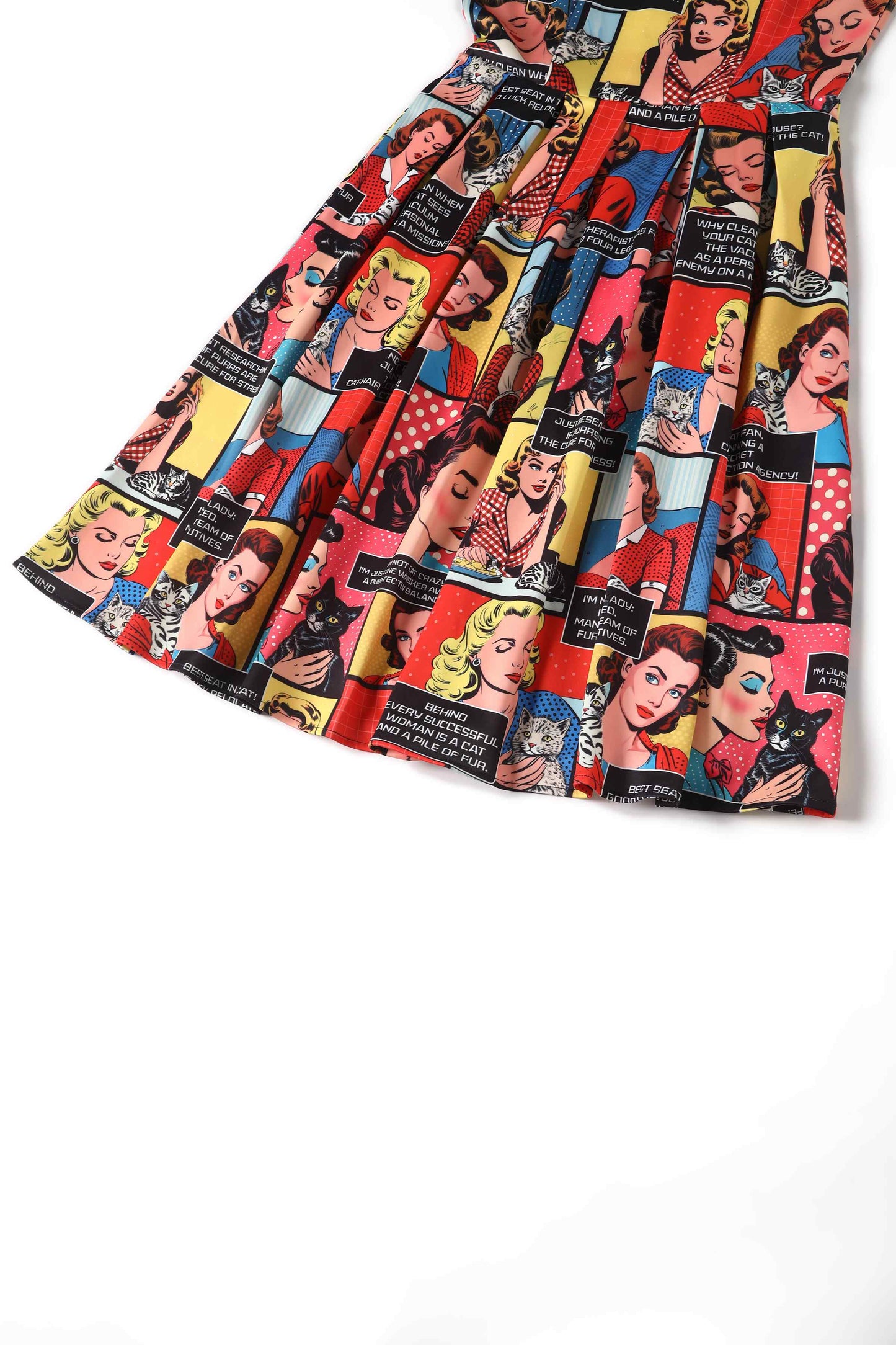 Amanda Cat Lover Comic Dress
