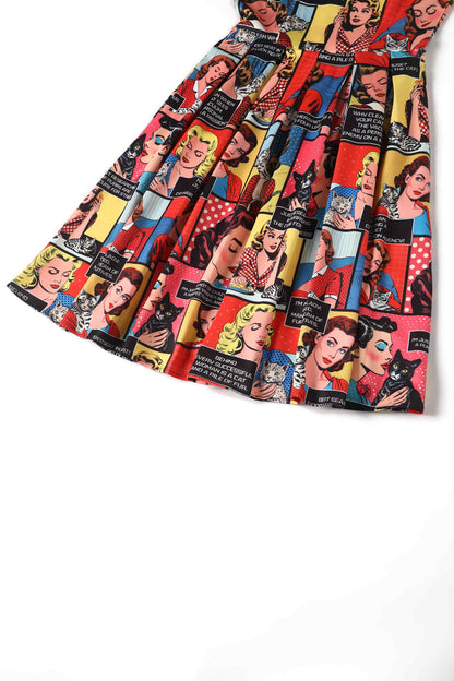 Amanda Cat Lover Comic Dress