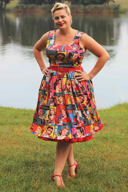 Amanda Cat Lover Comic Dress