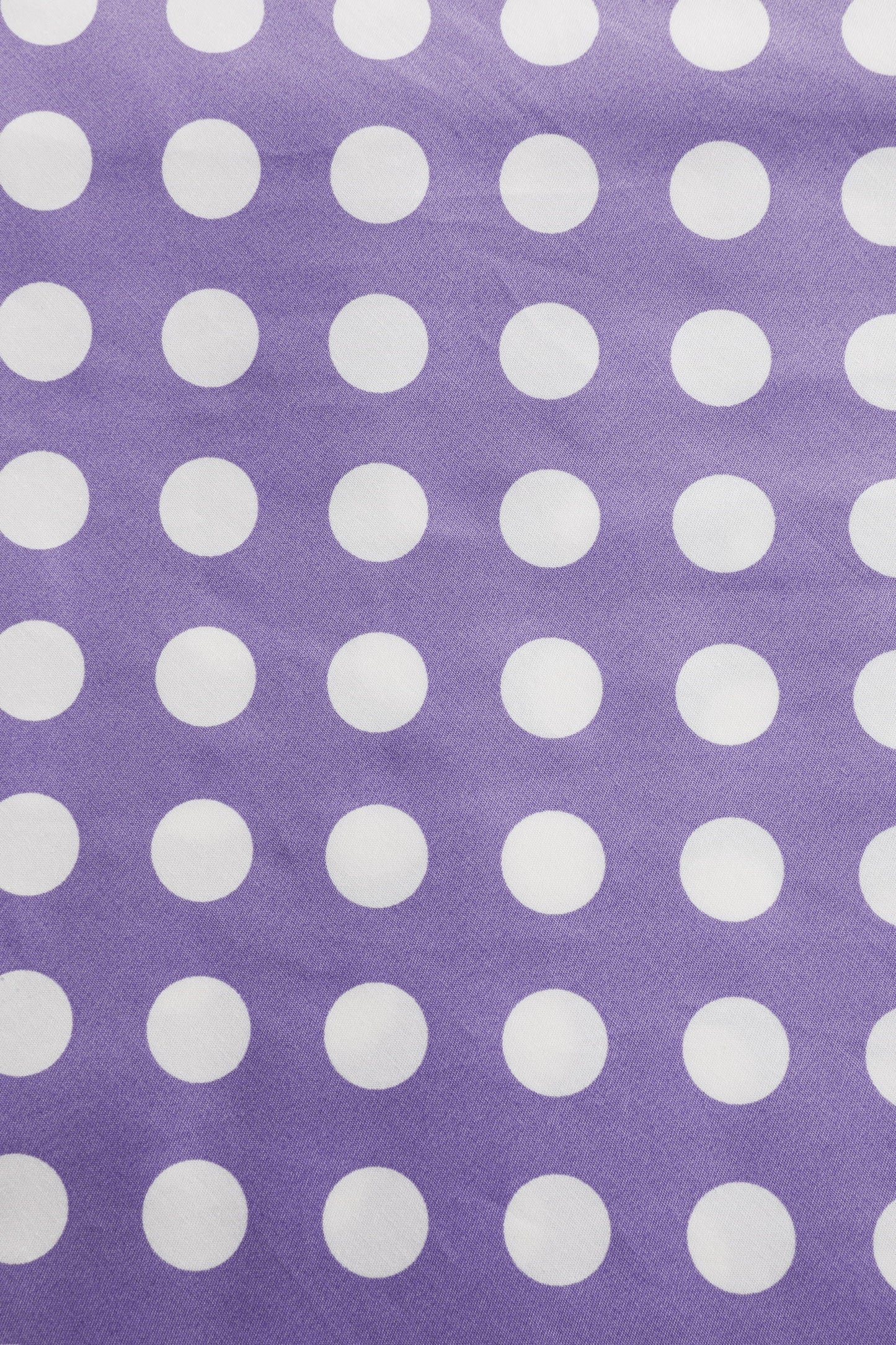 Maisie Lilac Polka Dot Full Circle Midi Skirt