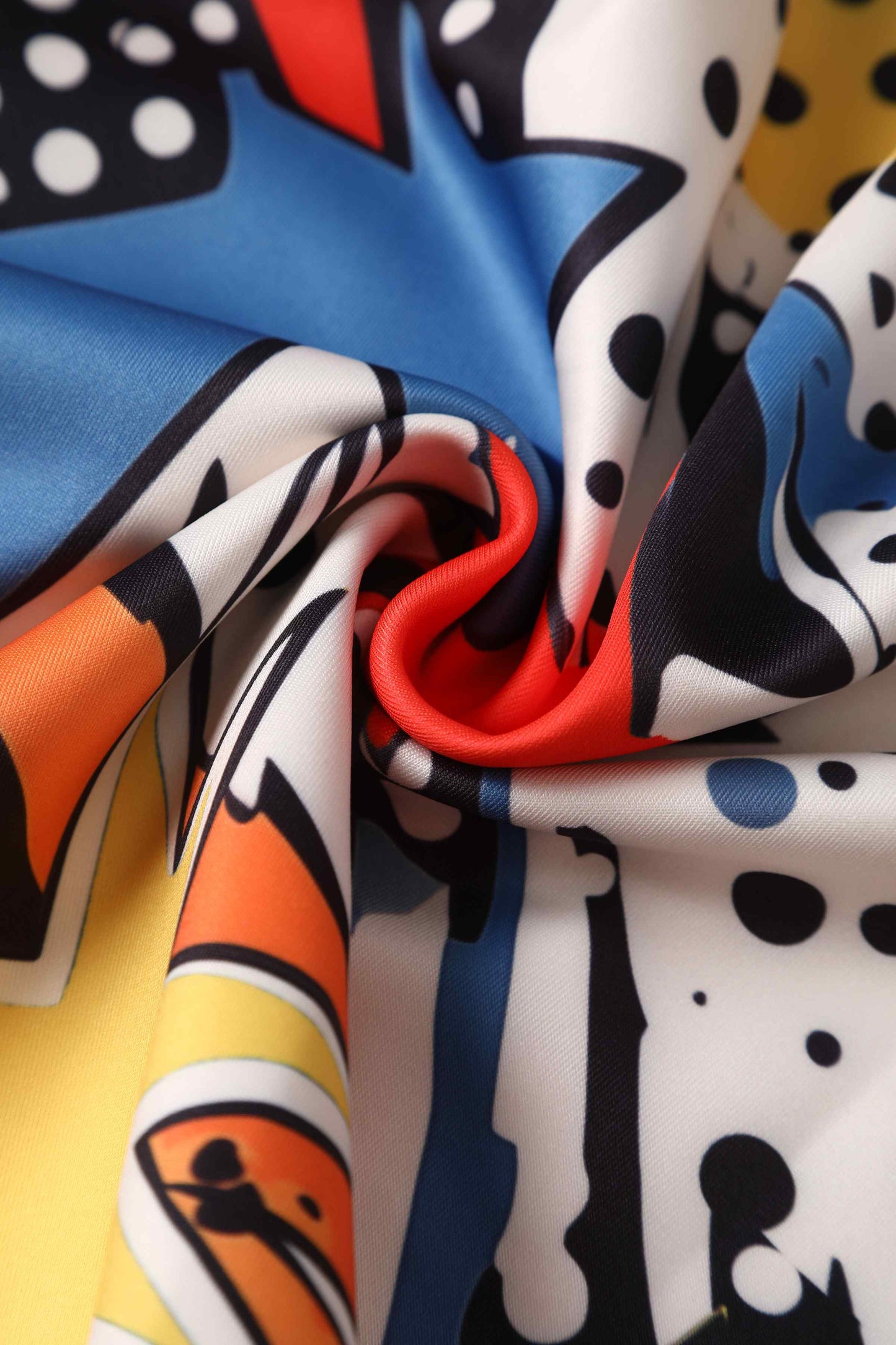 Amanda Pop Art Explosion Swing Dress