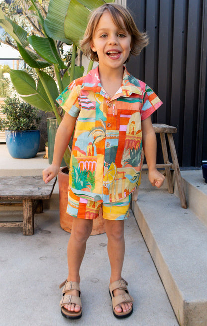 Lil Button Up Shirt ~ Postcards From Italia