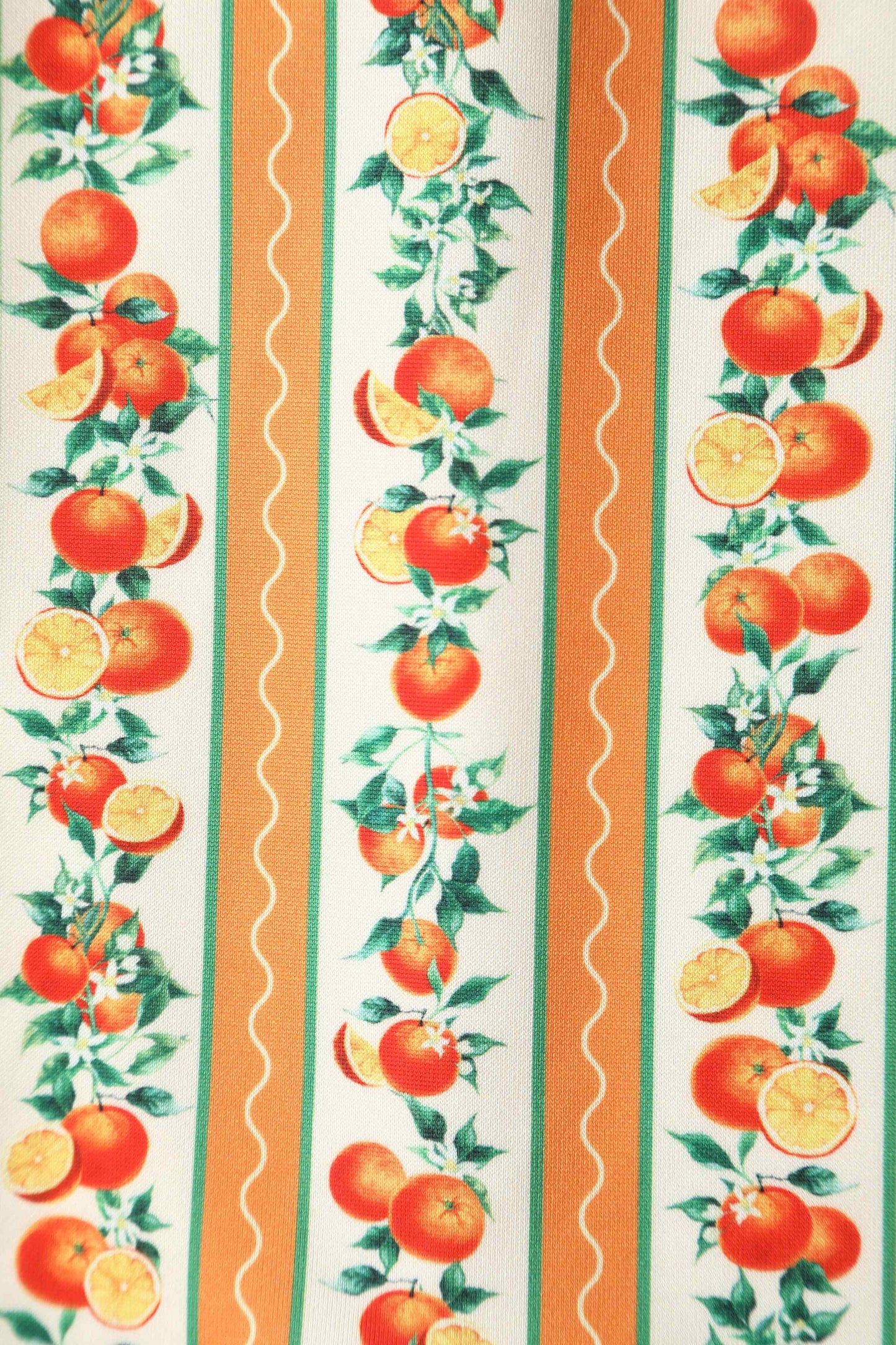 Lily Sicilian Orange Stripe Swing Dress