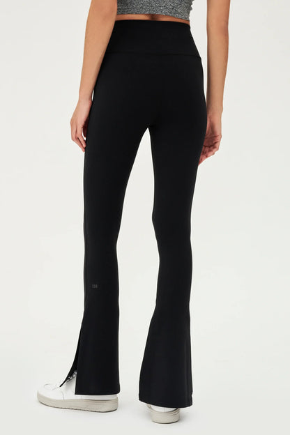 Splits59 Raquel Split Hem Flare Pant