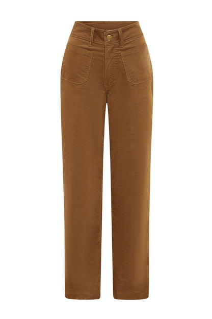 Tamsin Corduroy Pants Camel