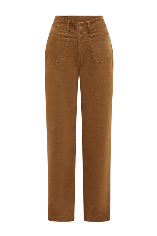 Tamsin Corduroy Pants Camel