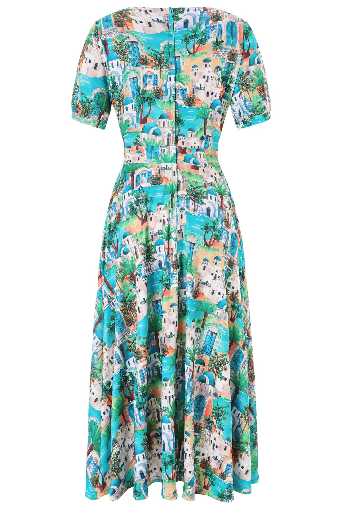 Julia Blue Santorini Midi Dress