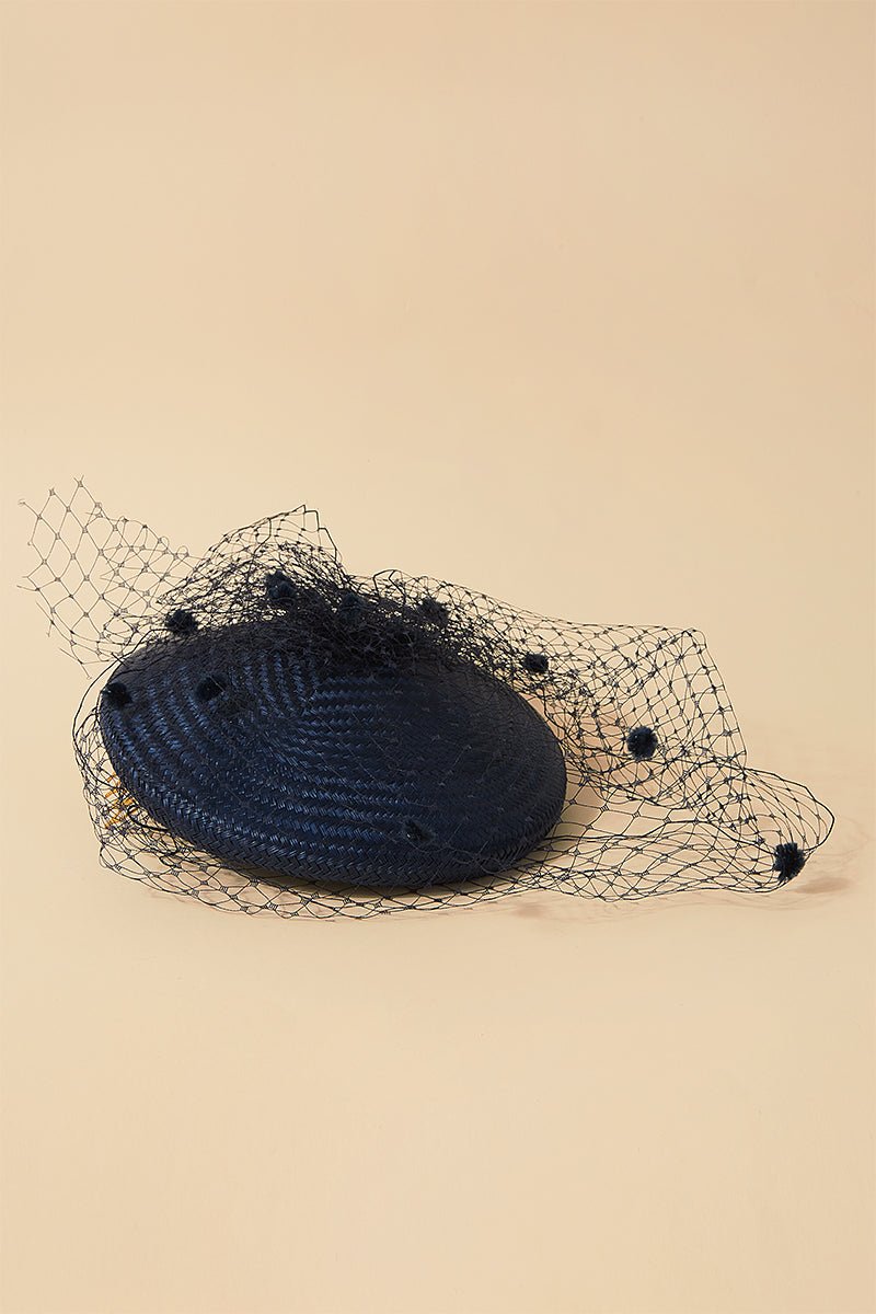 Tocado Velo Navy