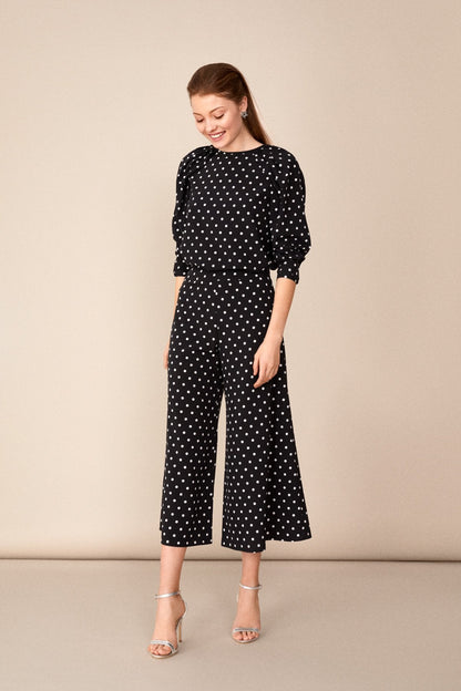Top Claire Lunares N/B · Rivera ·
